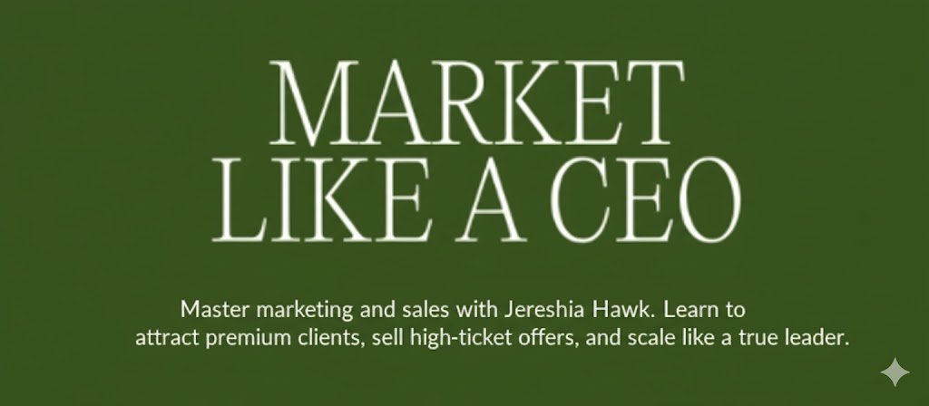 Jereshia Hawk – Market Like a CEO